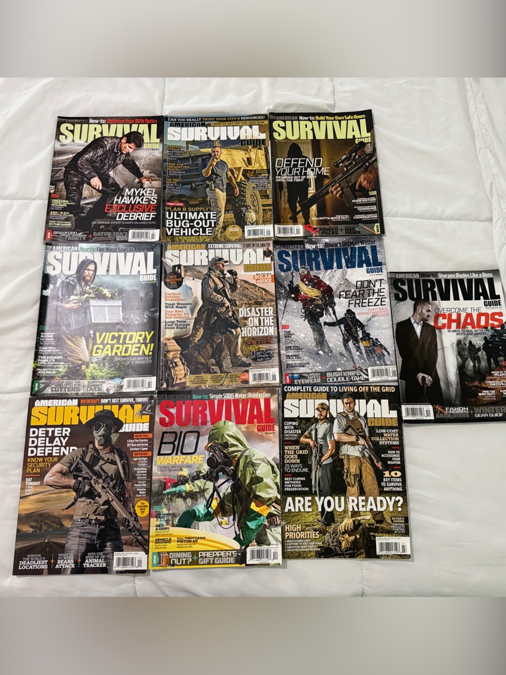 Collection - Assorted Covers (Black, Yellow, Green)